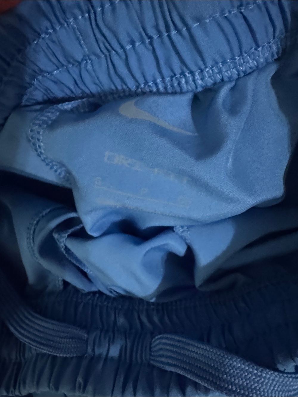 Nike Kids Shorts in Bright Blue and Purple - Picture 2 of 4